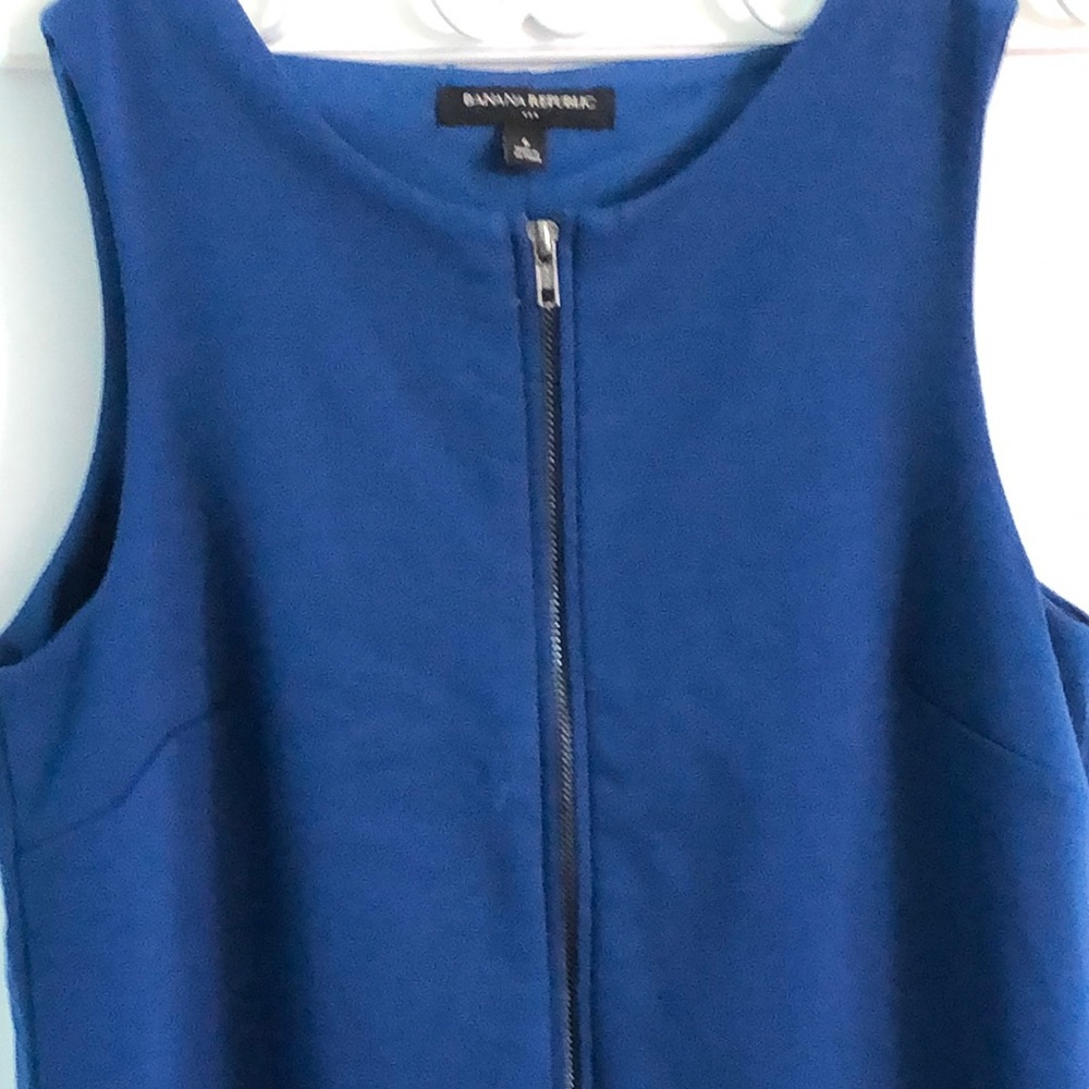 Banana Republic front zipper dress